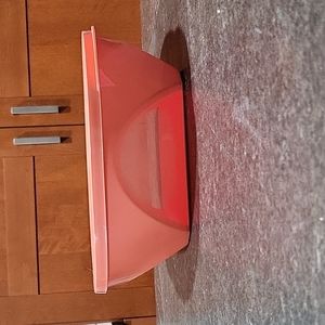 Tupperware Clear Impressions Large Bowl